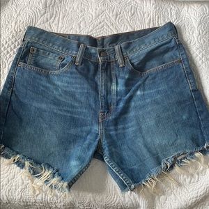 Levis Vintage High Rise Shorts